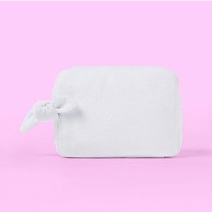 🤍 Stoney Clover Lane x Target White Terry Cloth Large Pouch 🤍